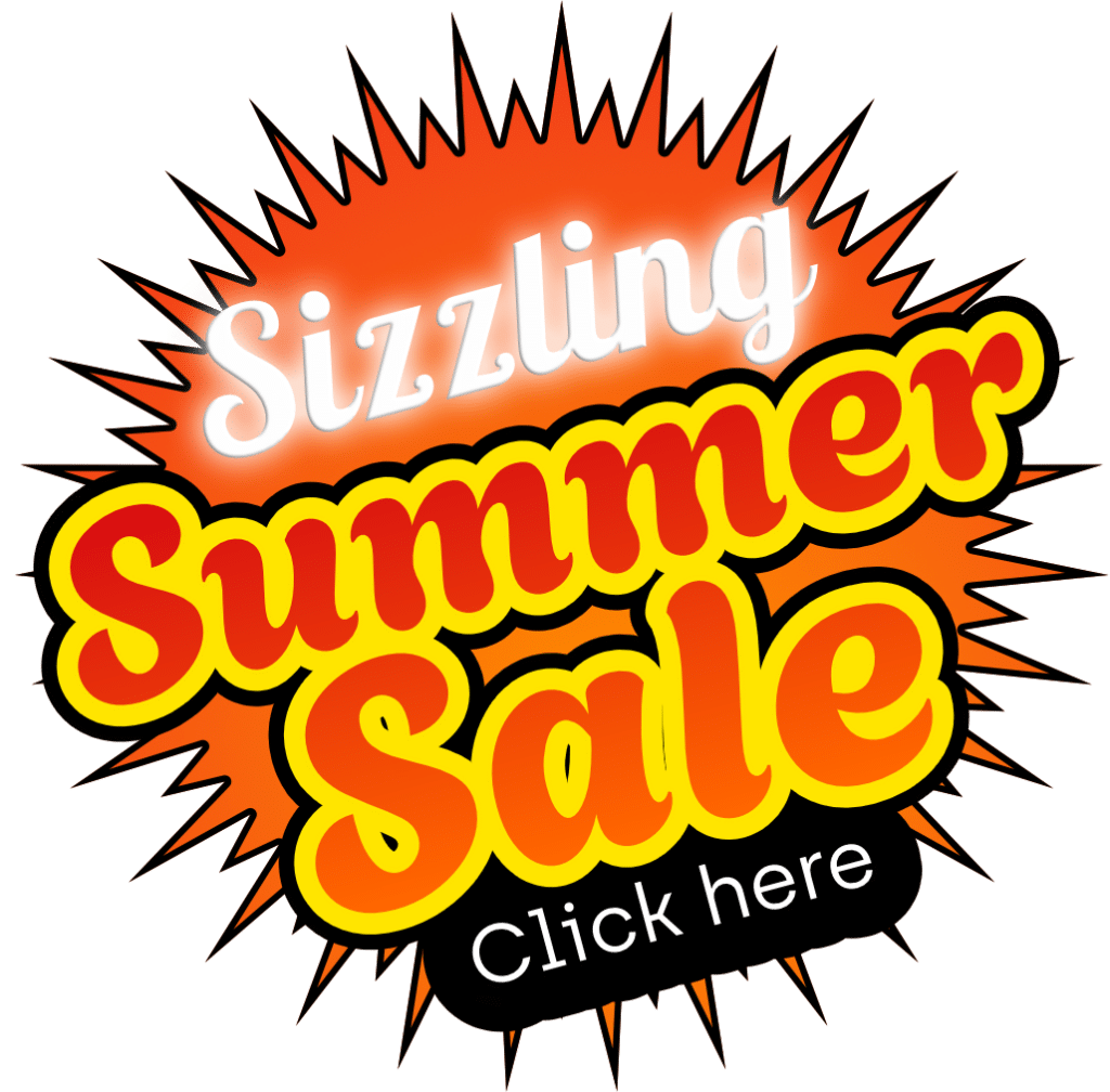 Sizzling Summer Sale Banner graphic